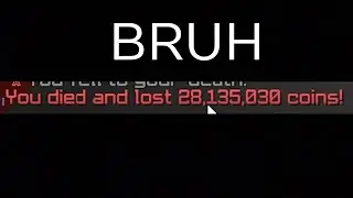 How I lost 28 Million coins with one click | Hypixel Skyblock