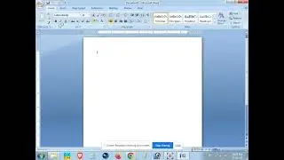 MS Word Create PDF Using Small Tool