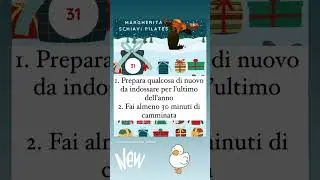 Ultimo giorno dell’anno