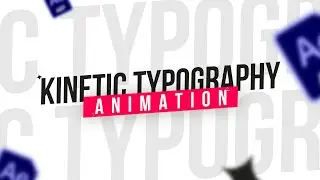 Kinetic Typography Animation In After Effects - After Effects Tutorial