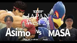 マエスマ'JAPAN West 24[Pools] Asimo(リュウ) VS MASA(ファルコ) #スマブラSP #マエスマ