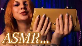WHAT'S IN MY BAG ASMR 😍 Tapping for sleep 😴 Gentle whispering in Russian
