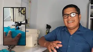 Maquina Recta Industrial con Cortadora - Al final del video hay sorpresa 😁