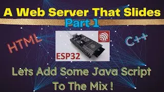 Build An Esp32 Web Server With A Slider Control For Led Brightness Part 1