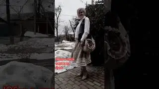 Юбка в стиле#кантри из старых брюк #переделкаодежды #апсайклинг #винтаж #бохо #юбка