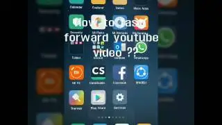 how to fast forward YouTube video on smartphone