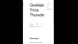 trivia quiklabs 2022| free swags