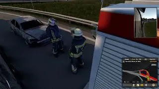 Firemen in ETS2 are strange...