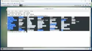 how to Change Time Zone from Command line on linux