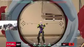 SENTINWLS TenZ SHOWED HIS GOD LEVEL AIM WITH MARSHAL IN PRACTICE VS LEVEL 3 OR HARD BOT