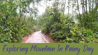 Heavy Rainfall In Mountains || Traveling Vlog