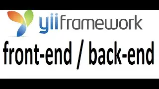 yii способ как правильно разделить или организовать frontend и backend (admin админка)