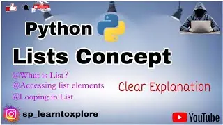 List in Python  | List | Access List Elements | Looping in List | 