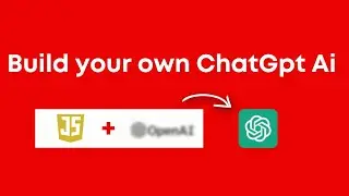 Build and Deploy Your Own ChatGPT AI using JavaScript | OpenAI Tutorial #15