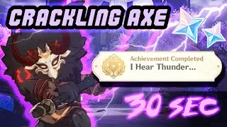 I HEAR THUNDER! CRACKLING AXE MITACHURL | Achievement Guide (Genshin Impact)