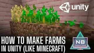 HOW TO MAKE FARMS LIKE MINECRAFT IN UNITY [2023, UNITY]