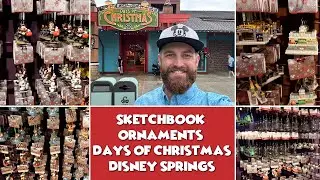 Days of Christmas | Disney Sketchbook Ornament Shopping