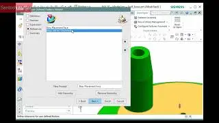 NX 12.0 | SIEMENS | Walkthrough - USER DEFINED FEATURE | UDF