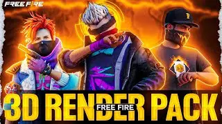FREE FIRE 3D RENDER PACK || 55+ UNIQUE 3D RENDERS || HIGH QUALITY 3D RENDERS ||KARTIK GFX❤️