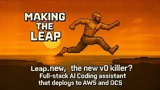 MAKING THE LEAP: Is Leap.new the New v0 Killer? (Full-Stack AI Coding DevLog)
