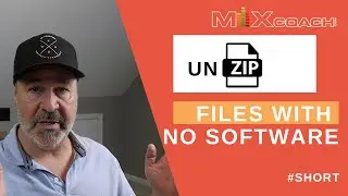 Unzip Files With No Software on a Mac 