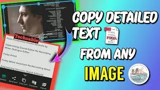 How to Copy Text From Image in Android
