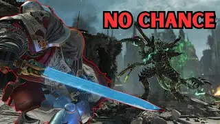 BLOCK Power Sword Bulwark VS Lethal Hive Tyrant - Solo Max Difficulty l Space Marine 2