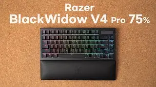 Gaming keyboard that supports 4K wireless polling rate Razer BlackWidow V4 Pro 75%