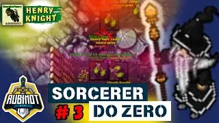 RUBINOT - HENRY SORCERER DO ZERO EPISÓDIO 03 | PEGUEI LEVEL 200 | TIBIA MS