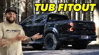 🔥ULTIMATE RAPTOR TUB SETUP !!! EP#2 - AUSMOTION Molle panels & dual battery wiring DONE !