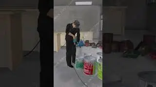 Incidents When Mixing Paint