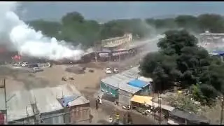 Meledaknya gudang petasan tangerang