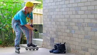 Inline Skater Smashes K2 Inline Skate Boots