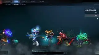 Dota 2 Treasure Lvl 80 Crystal Maiden Yulsaria's Mantle