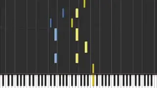 My Immortal - Evanescence (Easy Piano Tutorial) in Synthesia (100% speed)