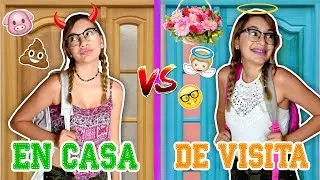 EN TU CASA v.s EN CASA AJENA 💖 Lulu99