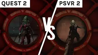 Star Wars: Tales From The Galaxy's Edge Graphics Comparison – PSVR 2 vs Quest 2