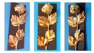 cara membuat hiasan dinding dari piring kue #diy #kolase #craft #tutorial #hiasandinding #homedecor
