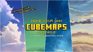 How to make a Custom Cubemaps on mobile (MCPE/Bedrock Edition) Simple & Easy Tutorial | Texture pack