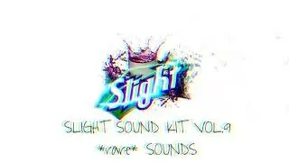 (FREE TRAP DRUM KIT) SLIGHT SOUND KIT VOL.9 *rare* Sounds