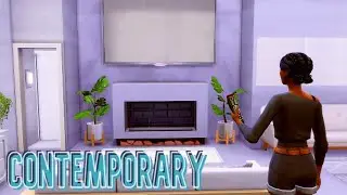Contemporary Decor - Sims 4 tour with Sabrina
