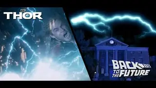 Movie Mashup - Marvel's Thor & Back to the Future