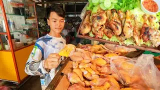 Garlic Chicken Drumstick Cooked Rice Recipe | Market Show | Cooking with Sros