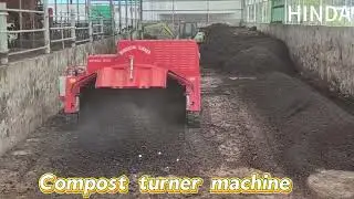Making compost from dairy manure solids