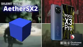 Testing AetherSX2 (PS2 emulator for Android) on Poco X3 Pro | Snapdragon 860/Adreno 640