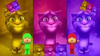 КОТ УЧИМ ЦВЕТА Мой говорящий Том  для малышей Развивающие мультики для детей colors 2018 bad baby