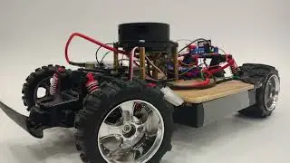 Autonomous crash prevention RC car test 1 #shorts