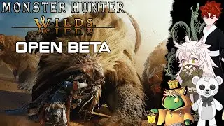 Testing the new Monster Hunter w/ KingFloky8, Ilicies , Mastermind Monster Hunter Wilds Open Beta