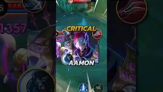 Critical Aamon vs Mage Aamon! Mobile Legends 