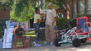Elderly Woman Sells EVERYTHING In 'Yard Sale' To Raise Money For Rent!